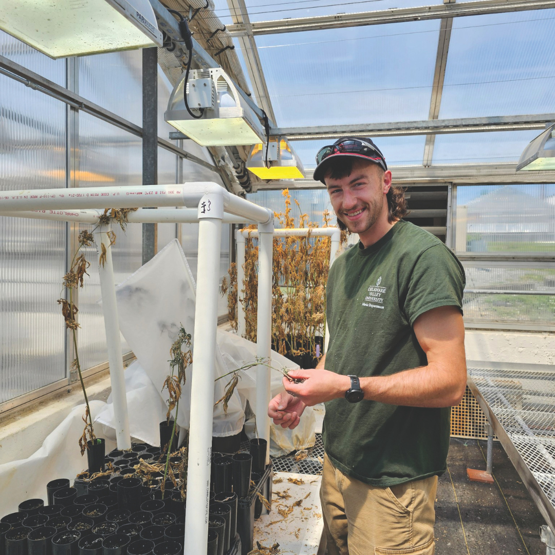 Justin Kaufman '24, crop science alumnus