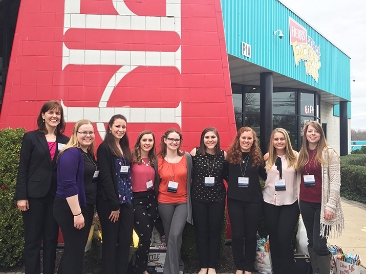 DelVal group at the Herr’s facility