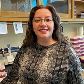 Carla D. Garzon, a member of the Delaware Valley University faculty in the Department of Plant Science. 