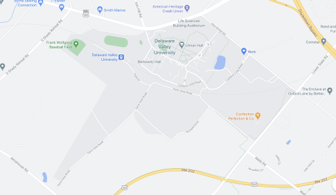 A map image from Google